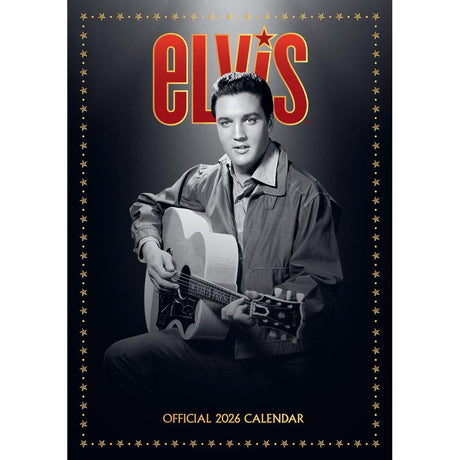 Elvis Presley A3 Calendar 2026: 1 - Calendars By Elvis Presley