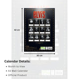 Elvis Presley A3 Calendar 2026: 5 - Calendars By Elvis Presley