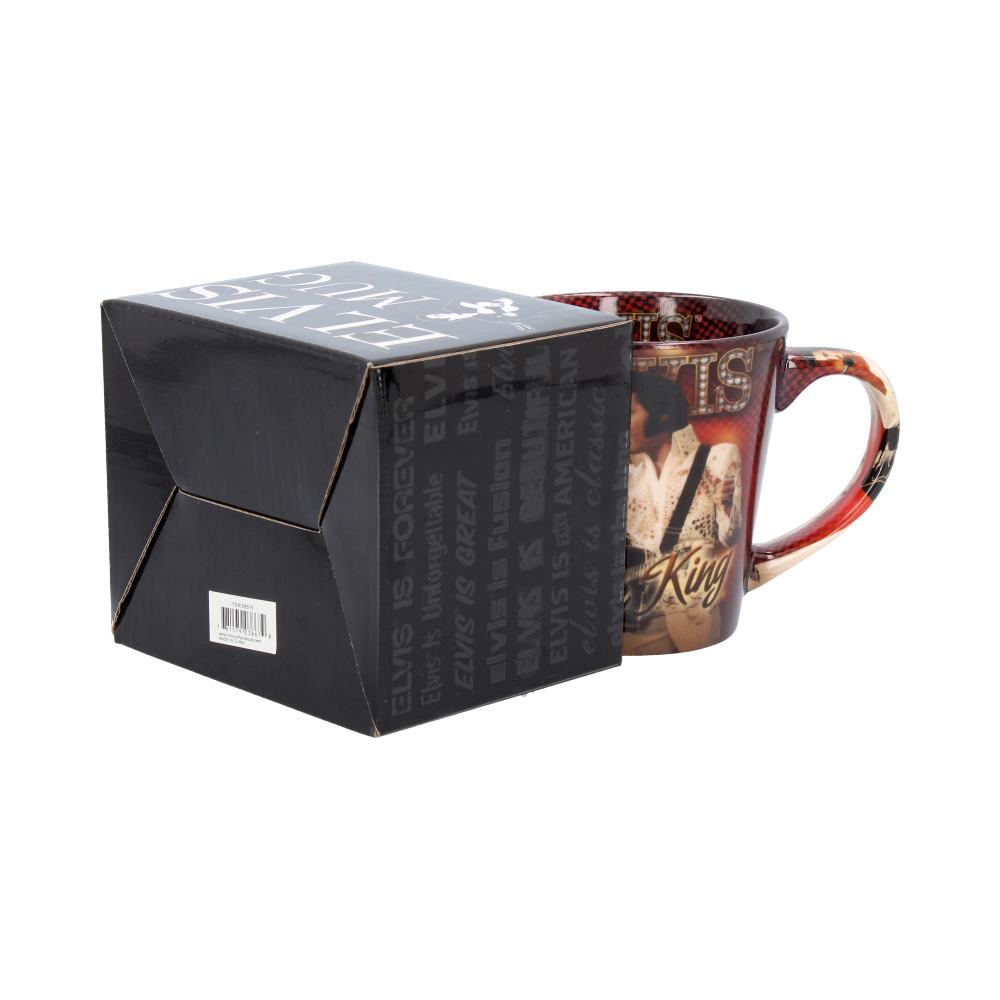 Elvis Presley The King Mug: 4 - Mugs By Elvis Presley