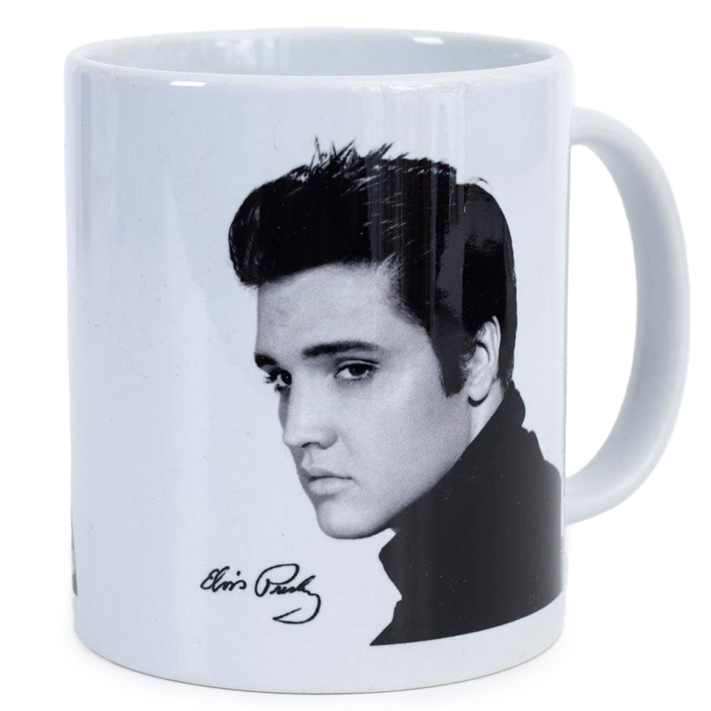 Elvis Presley Portrait Mug: 1 - Mugs By Elvis Presley