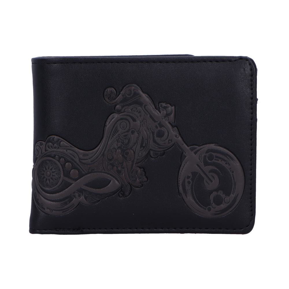 Embossed Motorcycle Bike Wallet: 2 - Wallets By Gift Moments