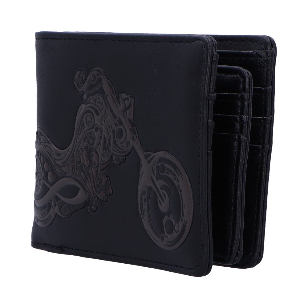 Embossed Motorcycle Bike Wallet: 3 - Wallets By Gift Moments