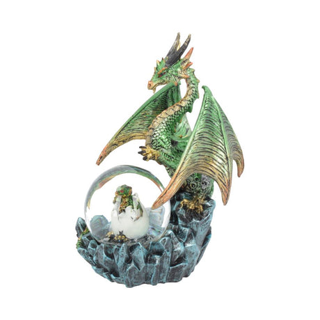 Emerald Oracle Green Dragon Fortune Seer Figurine 19cm: 3 - Snow Globes By Gift Moments