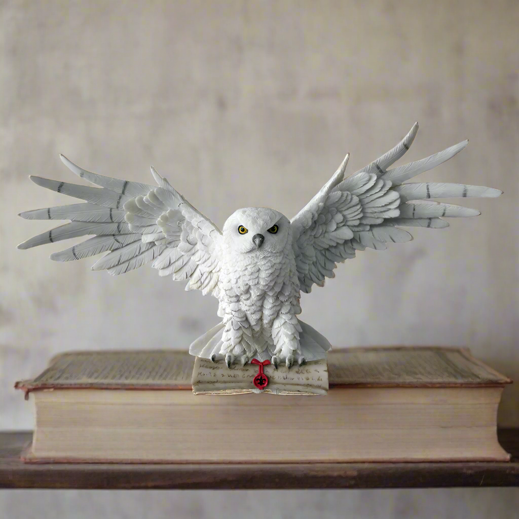 The Emissary magical owl wall-mounted art figurine: 1 - Wall Hanging Sculptures By Gift Moments