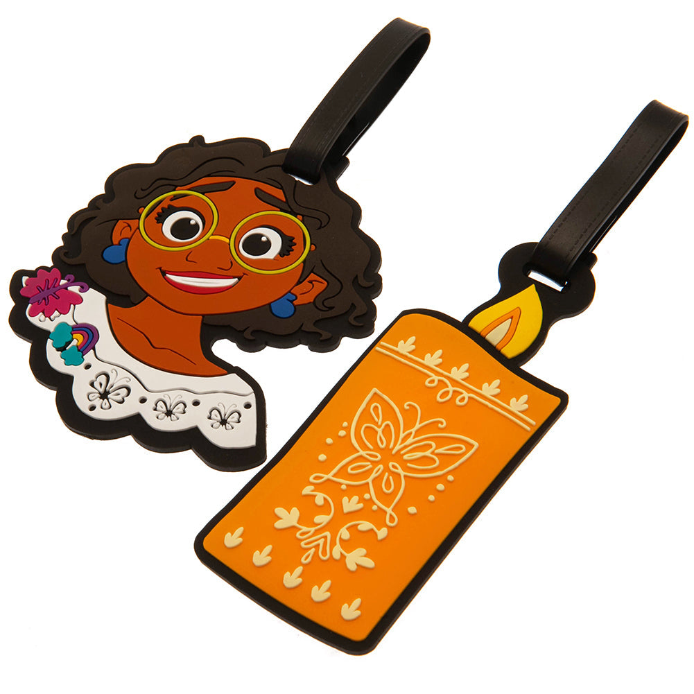 Encanto Colourful PVC Luggage Tags Set: 1 - Travel By Encanto