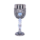 Enchanted Hearts Twin Unicorn Heart Set of Two Goblets: 4 - Goblets & Chalices By NN Designs