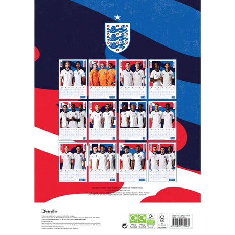 England FA A3 Calendar 2026: 4 - Calendars By England