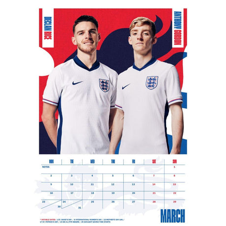 England FA A3 Calendar 2026: 2 - Calendars By England