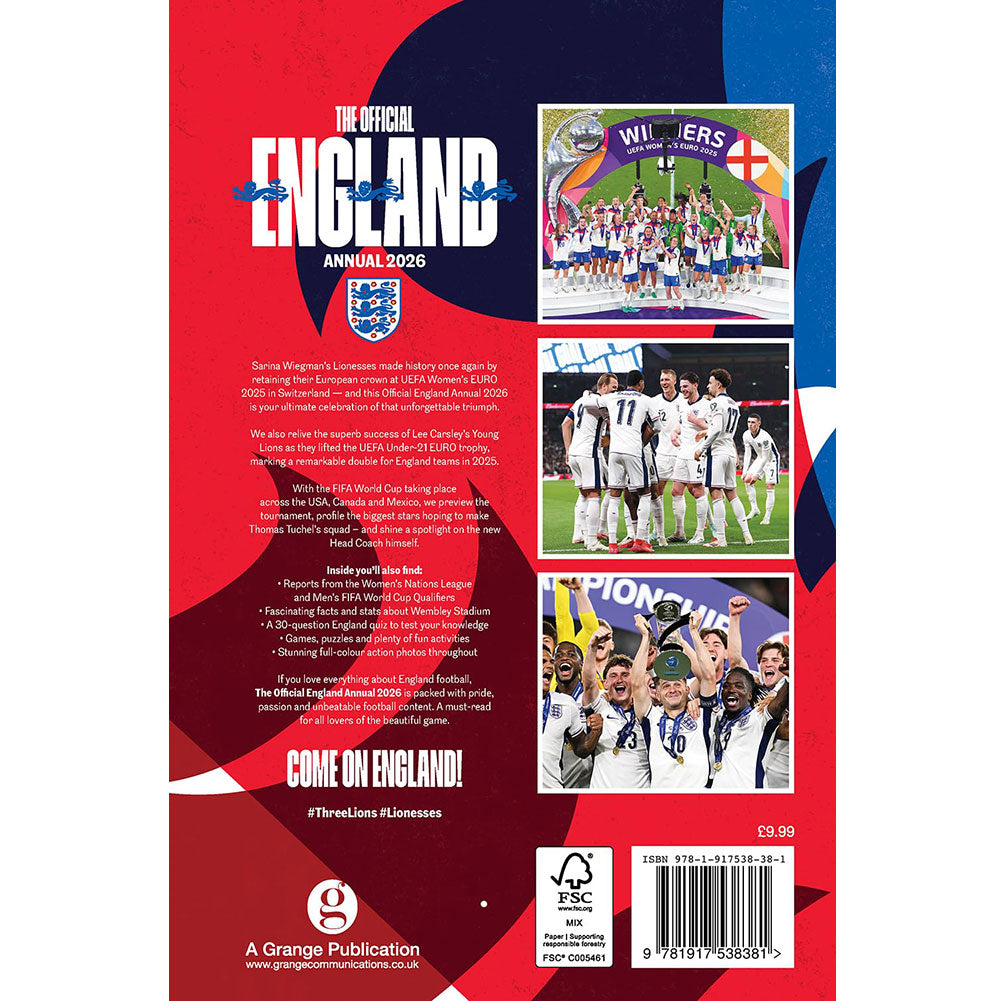 England FA Annual 2026: 4 - Books By England