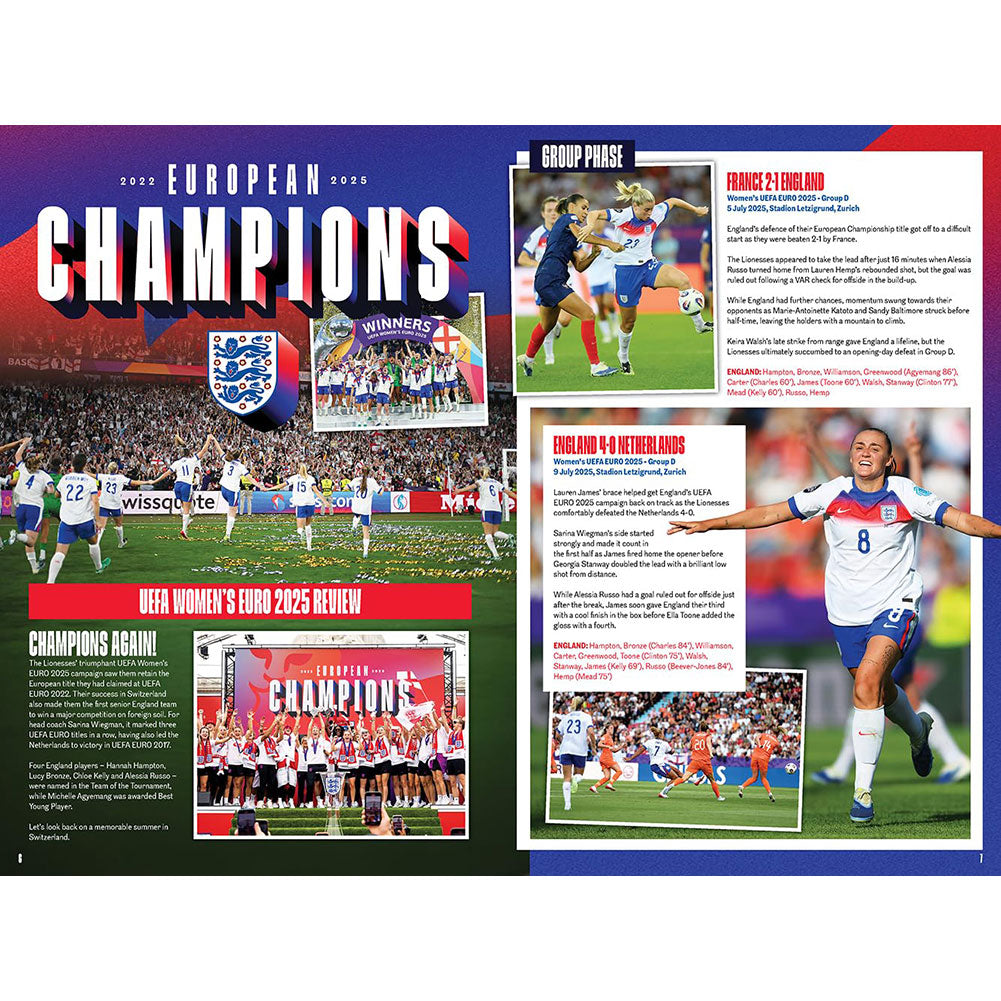 England FA Annual 2026: 2 - Books By England