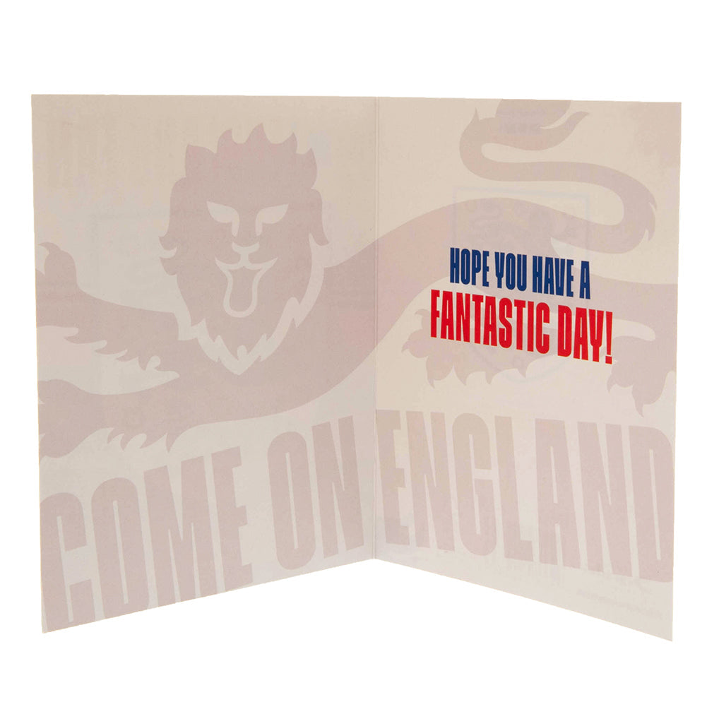 England FA Birthday Card: 3 - Greeting Cards By England