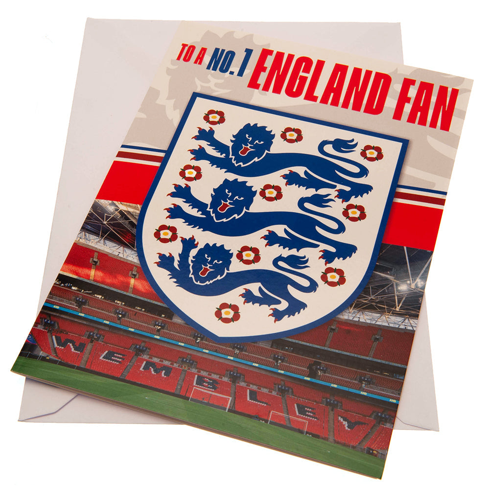 England FA Birthday Card: 1 - Greeting Cards By England