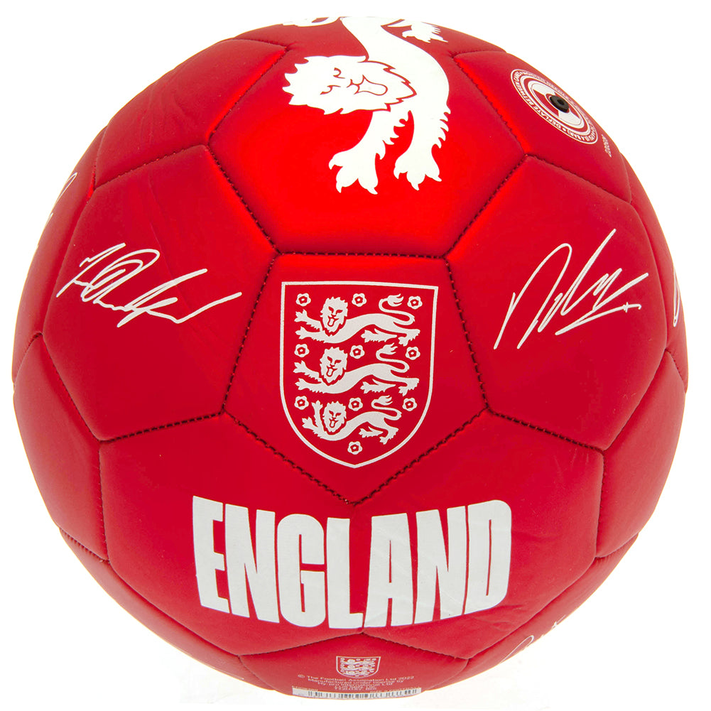 England FA Sig Red Phantom Football - Shop Balls At Gift Moments - 1