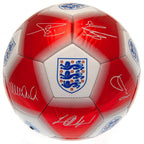 England FA Red & White Signature Football - Shop Balls At Gift Moments - 3