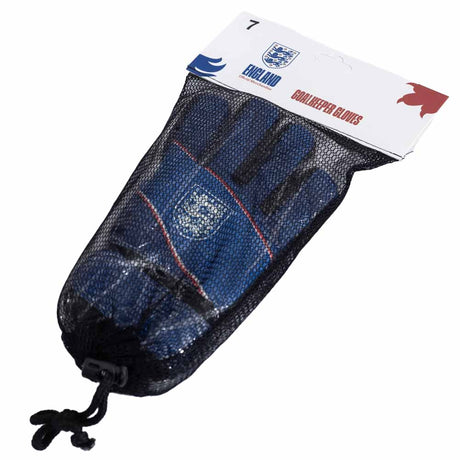 England FA Fuse Goalkeeper Gloves Youths: 4 - Gloves By England