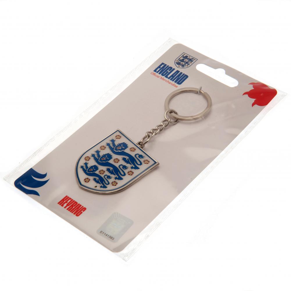 England FA Crest Keyring: 3 - Keyrings By England