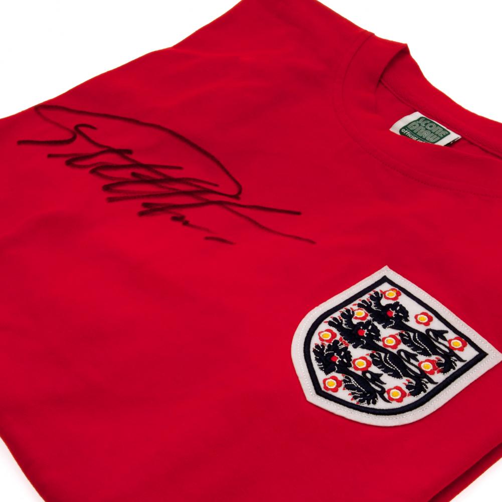 England FA Sir Geoff Hurst Signed Shirt: 1 - Signed Memorabilia By England