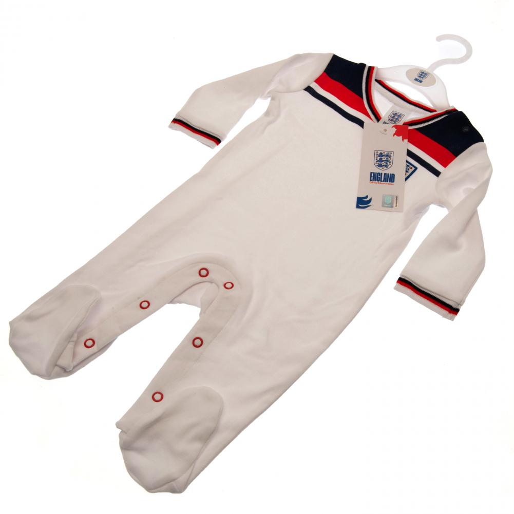 England FA Sleepsuit World Cup 82 12-18 Mths: 3 - Baby Clothing By England