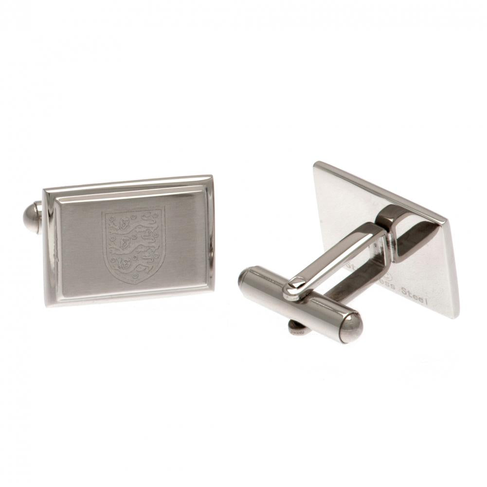 England FA Stainless Steel Cufflinks: 2 - Cufflinks & Tie Slides By England