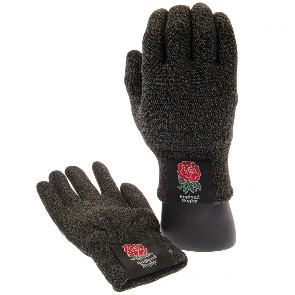 England RFU Luxury Touchscreen Gloves Youths: 1 - Gloves By Gift Moments