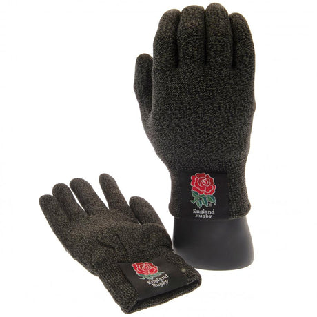 England RFU Luxury Touchscreen Gloves Youths: 1 - Gloves By Gift Moments