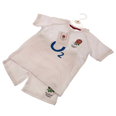 England RFU Shirt & Short Set 3/6 mths PC: 5 - Baby Clothing By Gift Moments