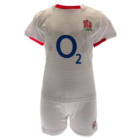 England RFU Shirt & Short Set 3/6 mths ST: 1 - Baby Clothing By Gift Moments