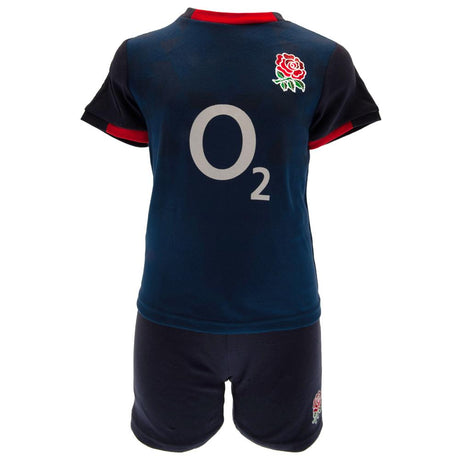 England RFU Shirt & Short Set 6/9 mths NV: 1 - Baby Clothing By Gift Moments