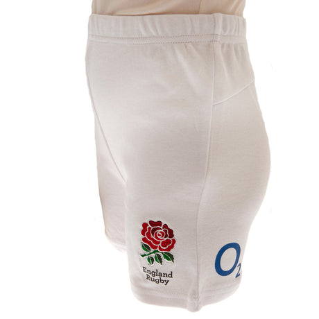 England RFU Shirt & Short Set 6/9 mths PC: 3 - Baby Clothing By Gift Moments