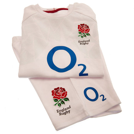 England RFU Shirt & Short Set 9/12 mths PC: 4 - Baby Clothing By Gift Moments
