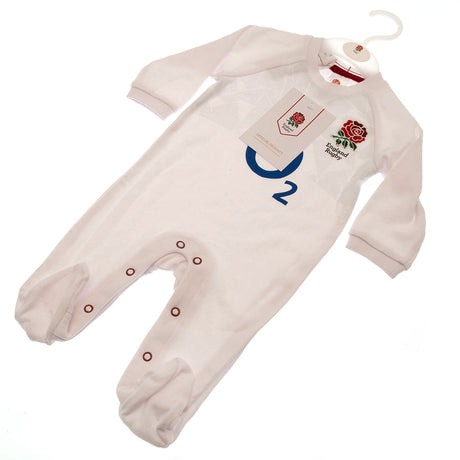 England RFU Sleepsuit 9/12 mths PC: 3 - Baby Clothing By Gift Moments
