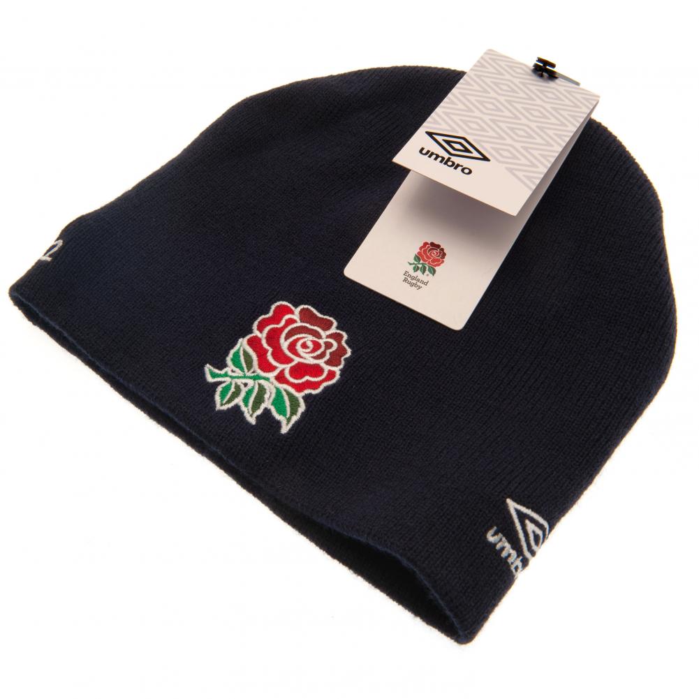England RFU Umbro Beanie: 4 - Caps & Hats By Gift Moments