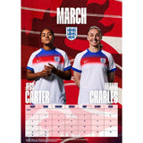 England WFA A3 Calendar 2026: 3 - Calendars By England