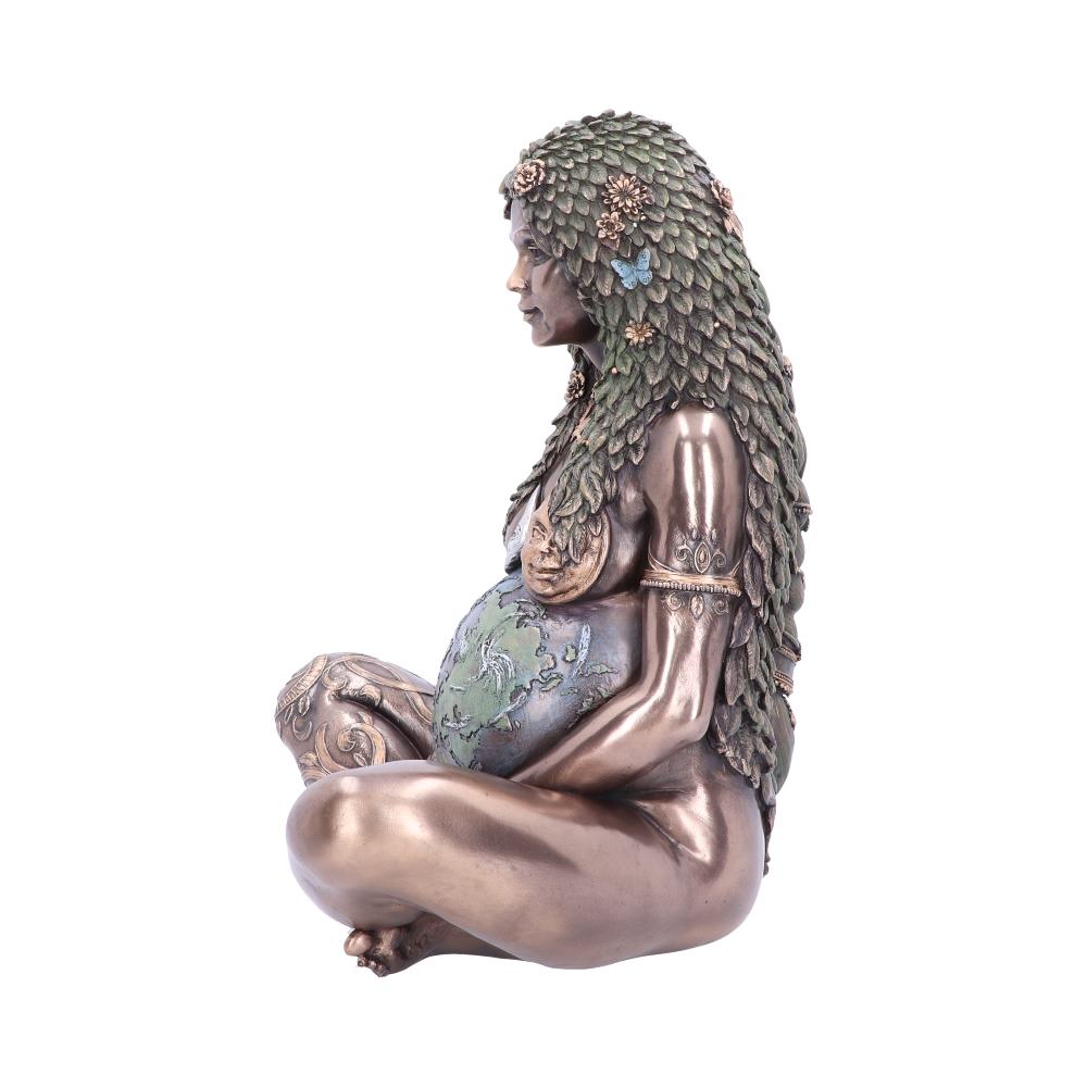 Ethereal Mother Earth Gaia Art Statue Bronze Figurine - Shop Figures & Collectables At Gift Moments - 3
