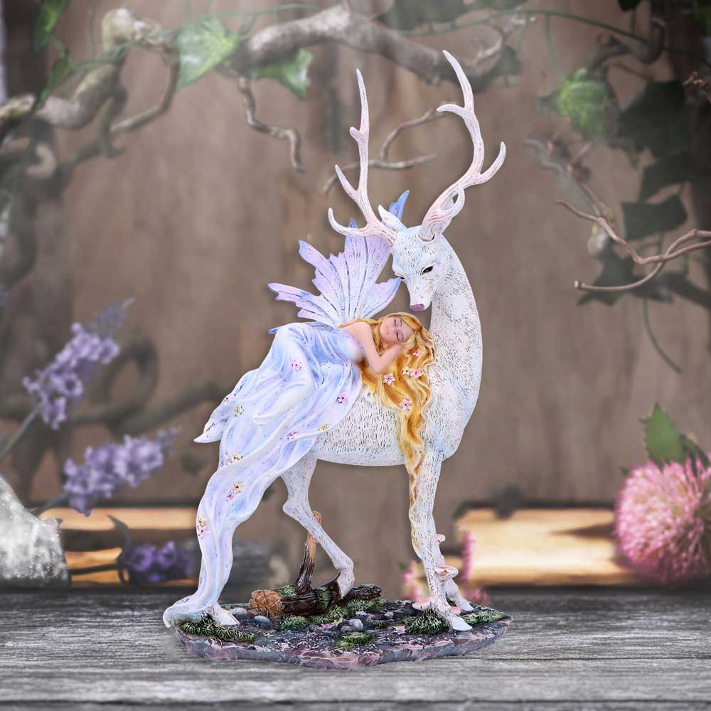 Evelyn Fairy and Stag Figurine: 1 - Figures & Collectables By Gift Moments