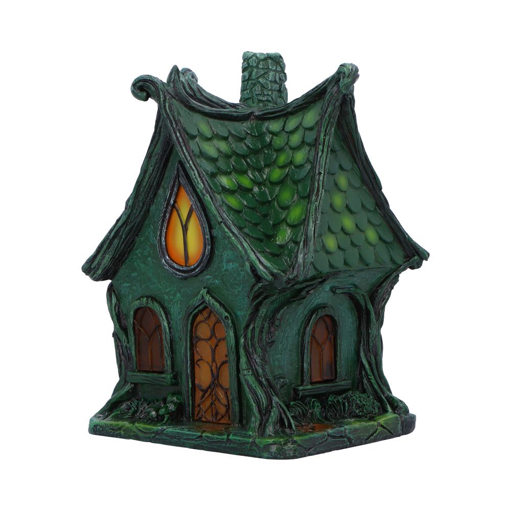 Evergreen Lodge Light Up Fairy House: 3 Figurines Medium (15 29cm) By NN Designs