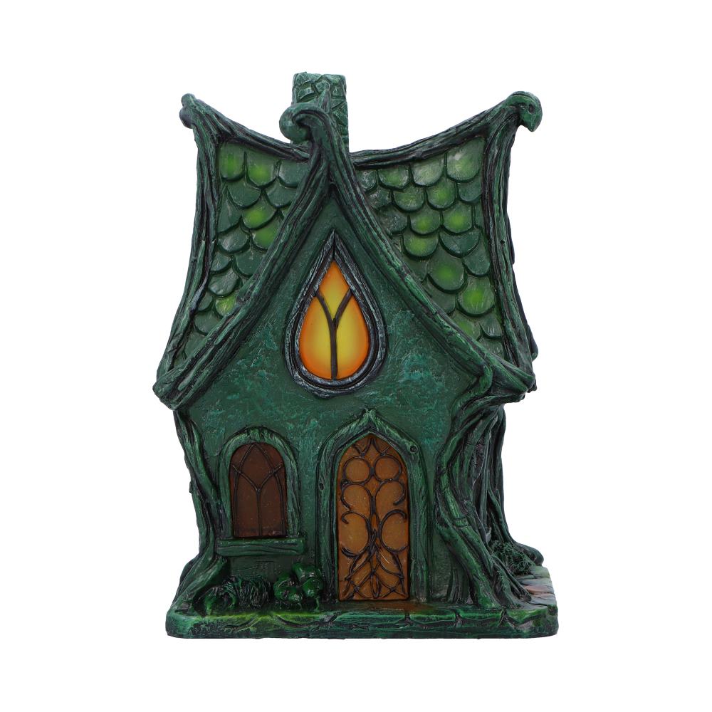 Evergreen Lodge Light Up Fairy House: 2 Figurines Medium (15 29cm) By NN Designs
