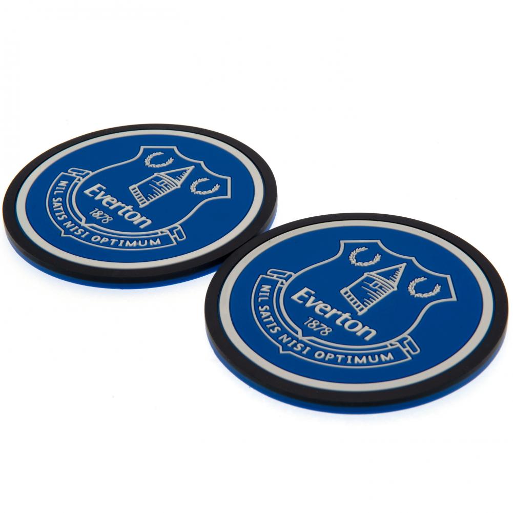 Everton FC 2pk Coaster Set: 3 - Coasters By Everton