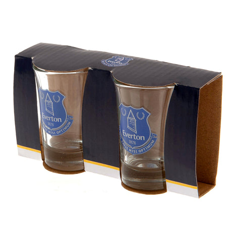 Everton FC Shot Glass Set - 2 Pack: 1 - Glassware By Everton
