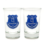 Everton FC 2pk Shot Glass Set - Shop Glassware At Gift Moments - 2
