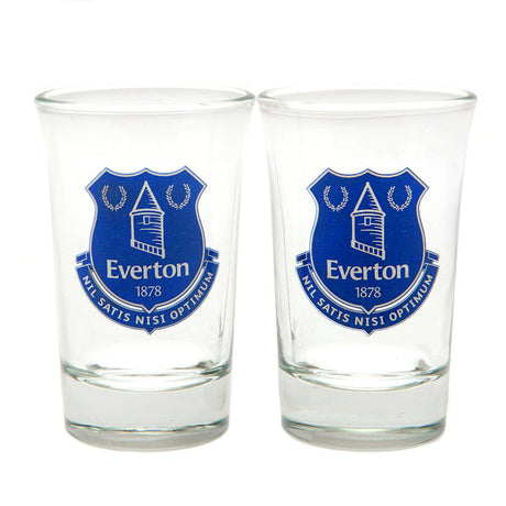 Everton FC Shot Glass Set - 2 Pack: 2 - Glassware By Everton
