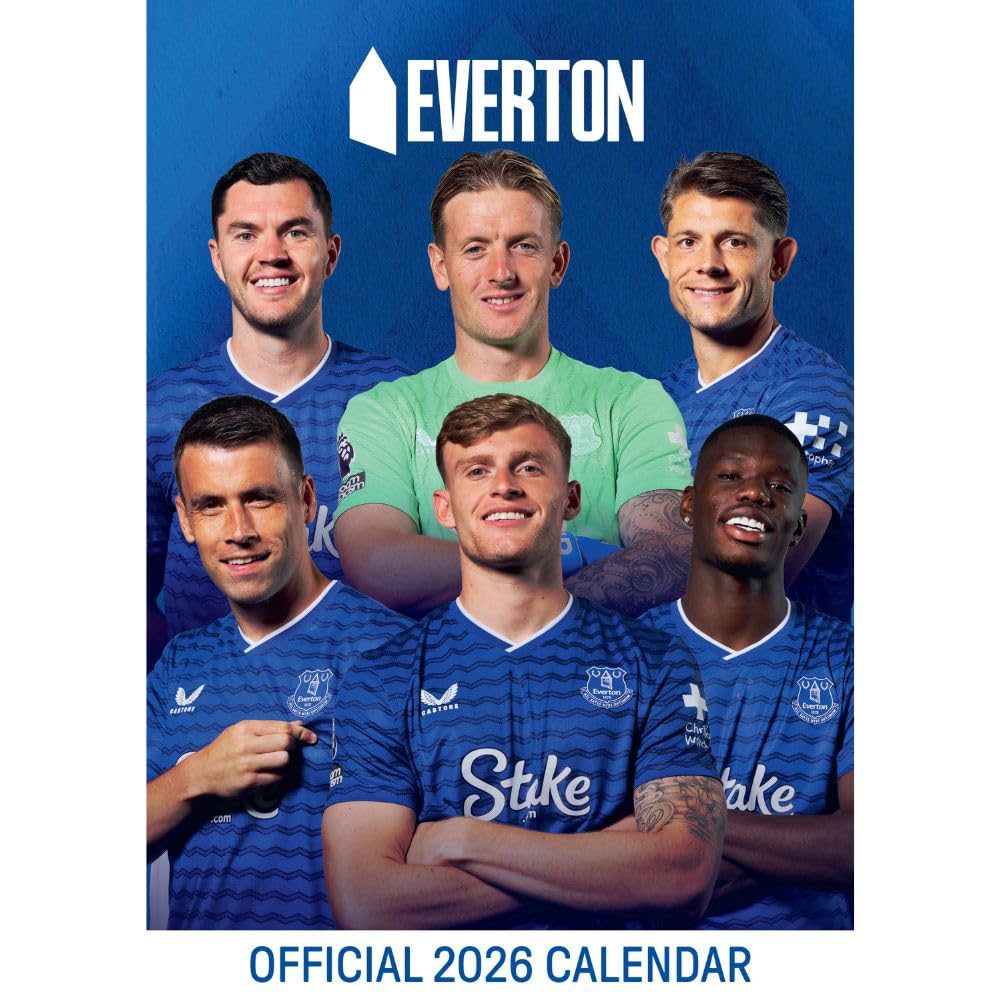 Everton FC A3 Calendar 2026: 1 - Calendars By Everton