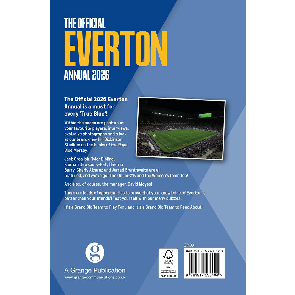 Everton FC Annual 2026 - Shop Books At Gift Moments - 4