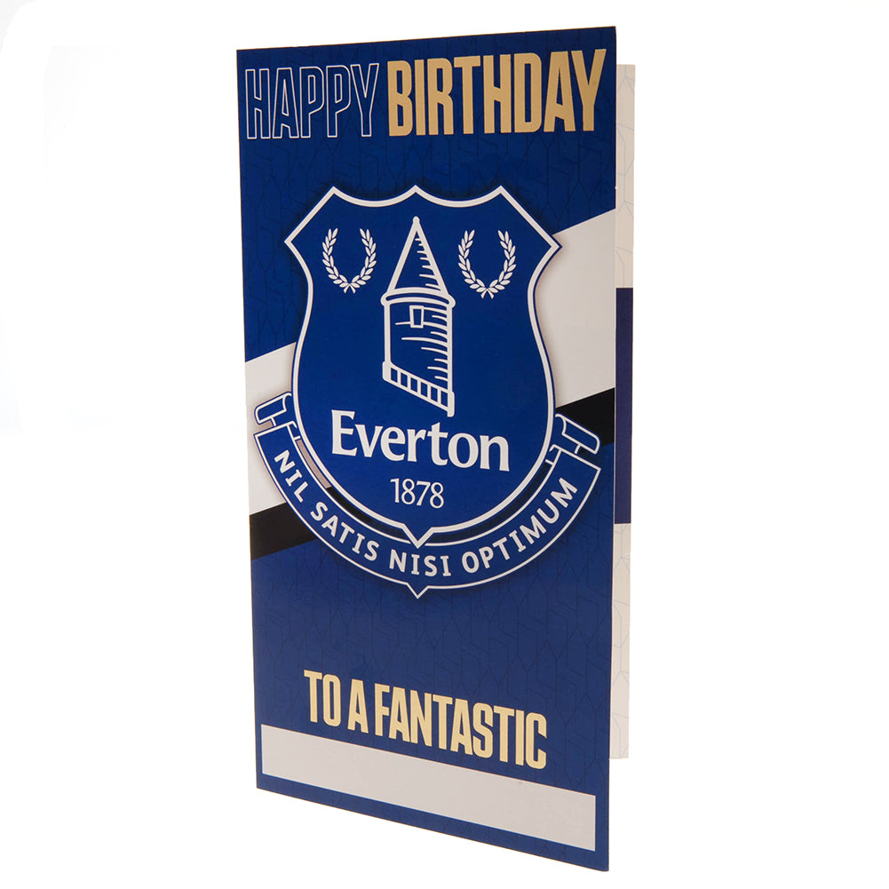 Everton FC Birthday Card Personalised: 2 - Greeting Cards By Everton
