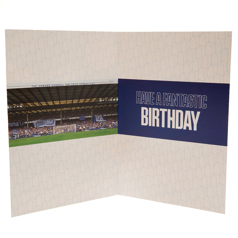 Everton FC Birthday Card With Stickers: 3 - Greeting Cards By Everton