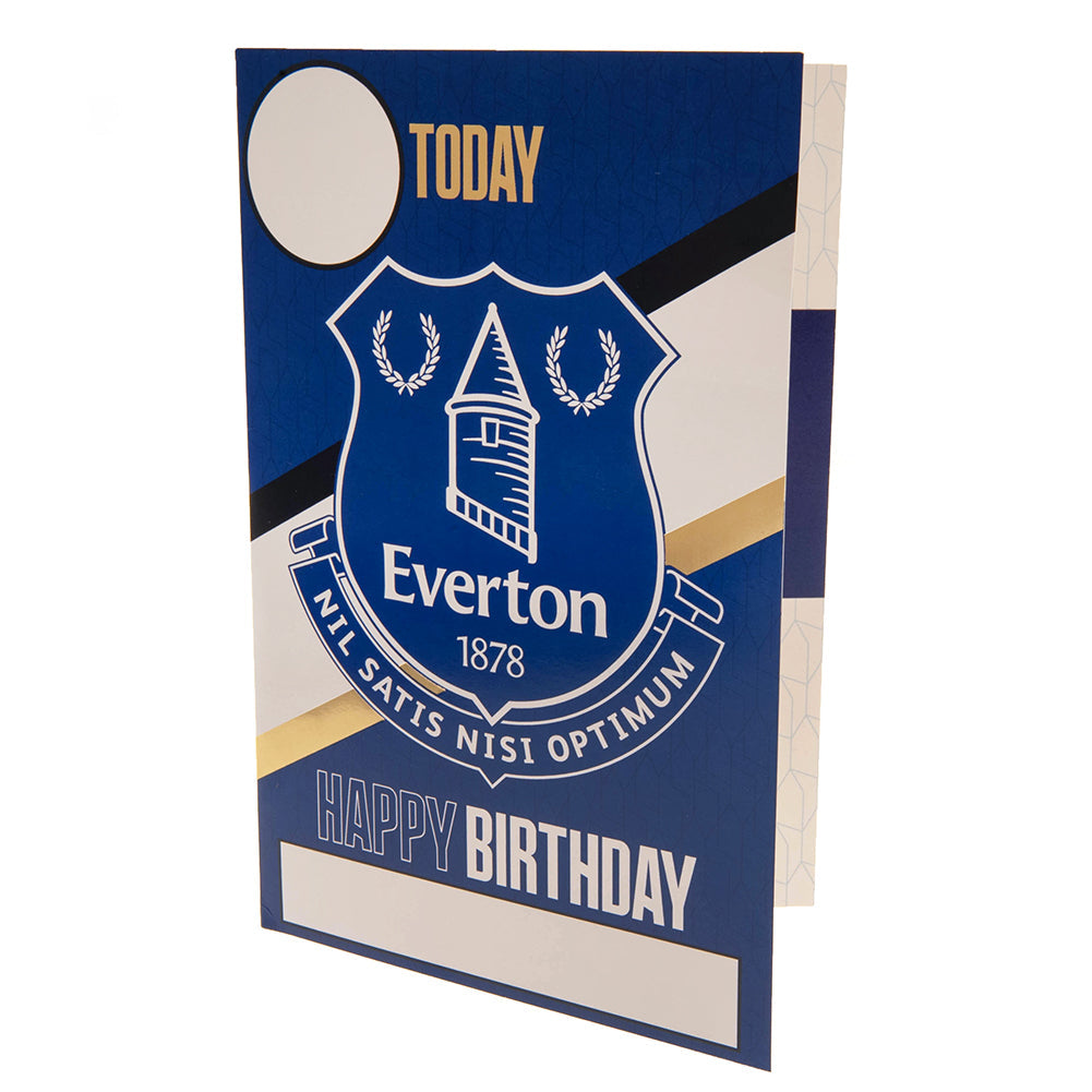 Everton FC Birthday Card With Stickers - Shop Greeting Cards At Gift Moments - 2