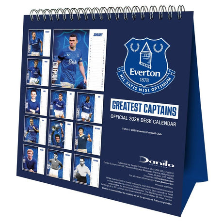 Everton FC Desktop Calendar 2026: 3 - Calendars By Everton