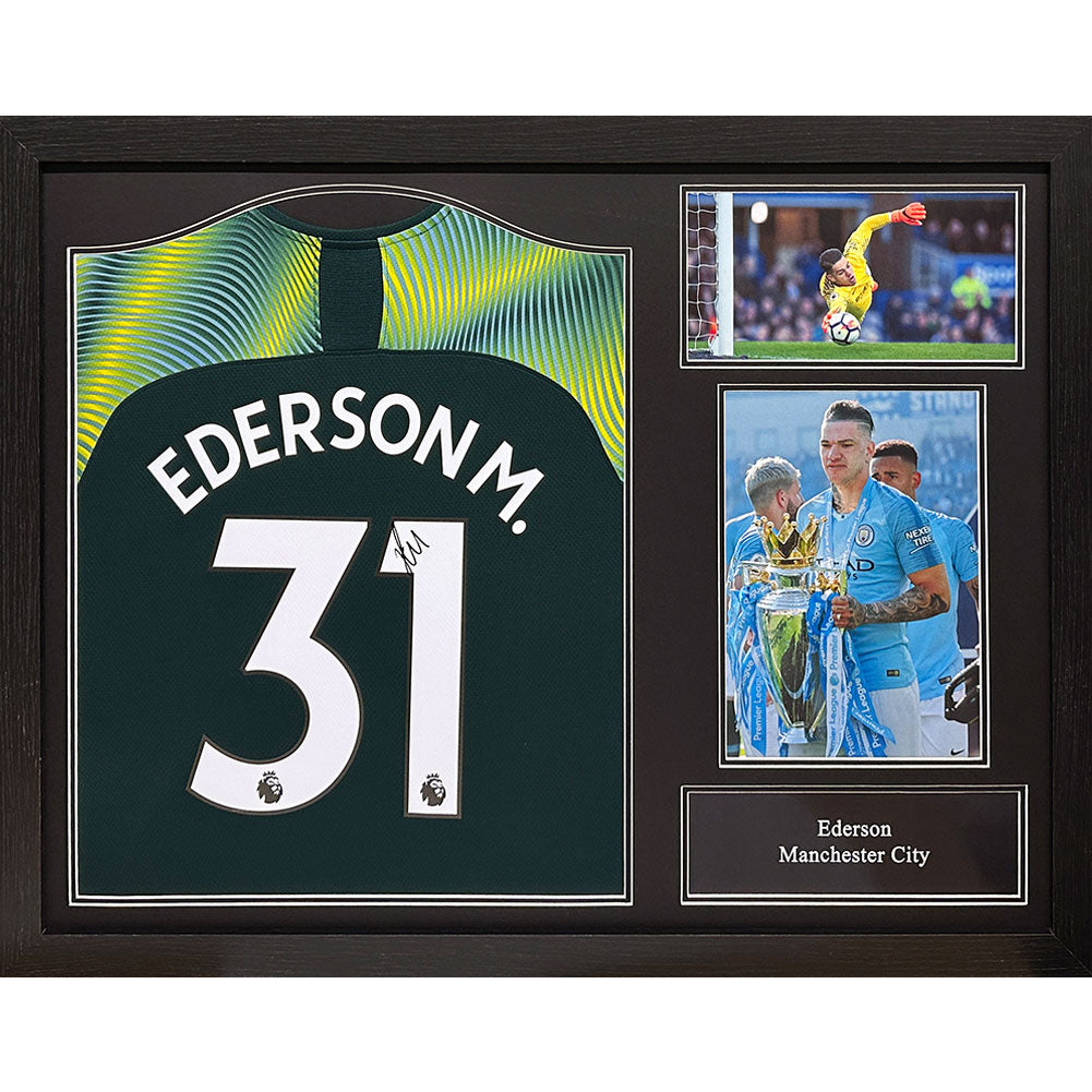 Everton FC Ferguson Signed Shirt (Framed): 1 - Signed Memorabilia By Everton