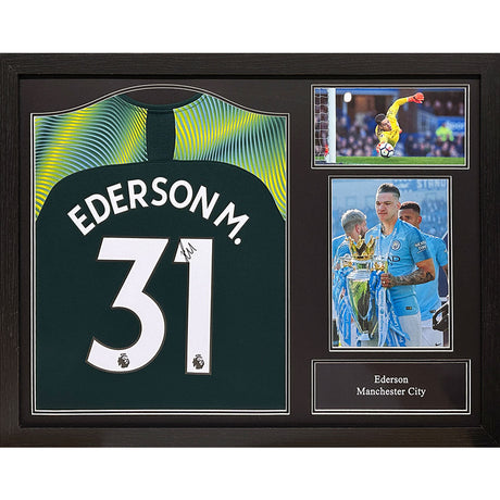Duncan Ferguson Signed Everton FC Framed Shirt: 1 - Signed Memorabilia By Everton