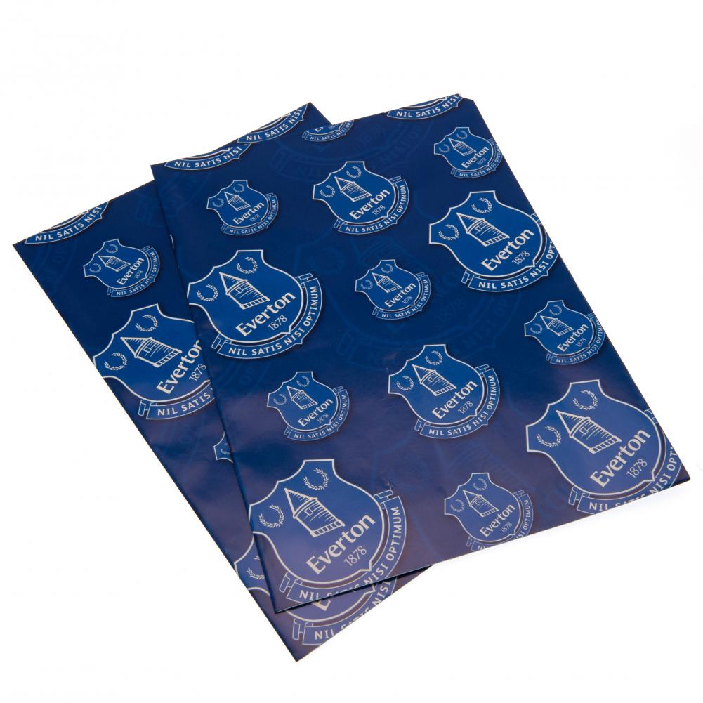 Everton FC Crest Gift Wrap - Shop Gift Wrap & Bags At Gift Moments - 2